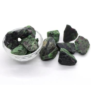 Natural Ruby Zoisite Raw Crystal Quartz Irregular Shape Ore Rock Minerals Specimen Magic Repair Rough Stone Home Decoration Natural Luster (Size : 200-300g) - Buy Online on GoSupps.com