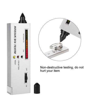 Salmue Professional Moissan Diamond Tester with LED Indicator - Precision Jewelry Testing Tool - Buy Online on GoSupps.com