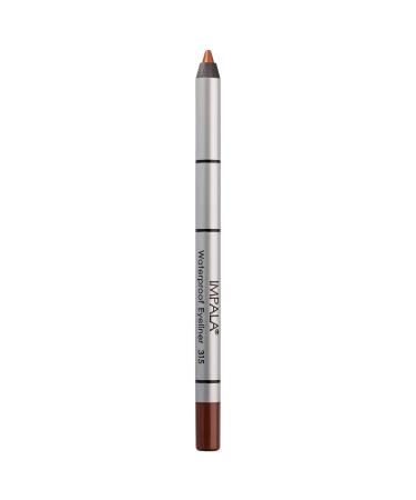 IMPALA | Waterproof cream pencil Creamy bronze 315 | Defined contour or smoked effect | Dense and creamy texture easy to apply | Bright color durable and water resistant 315 Brown