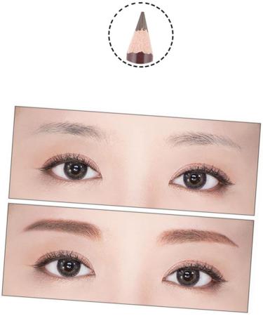 Didiseaon 4 Pcs Eyebrow Pencil Brush Long Lasting Eyebrow Pencils Eyebrow Crayon Waterproof Brown Kit Wooden 1 count (Pack of 1) As Shownx2pcs - Buy Online on GoSupps.com