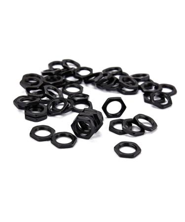 150 Pcs Hex Nuts Zinc Fine Nut Zinc Nuts Earth Tones M8 Thin Nut mediumx3pcs Blackx3pcs - Buy Online on GoSupps.com