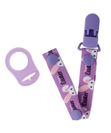 Baby Pacifier Chain with Holder Clip Adapter for MAM Rings Pacifier Leash Chewing Teething Ring Toy Teething Ring Baby