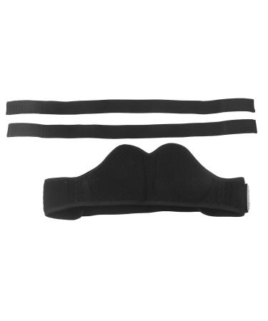 Inguinal Hernia Belt - Adjustable Professional Support for Post Surgery | Fixation Hernia Belt (L) Black - Shop Internationally - Buy Online on GoSupps.com