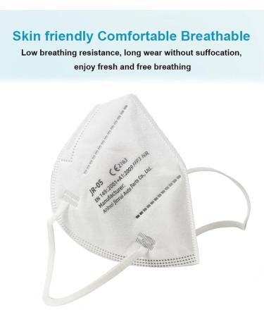 20 x FFP3 Face Masks UK | Individually Packed | CE Certified | 5 Filtration Layers | 99% Filtration | Nose Clip | Ear Loops | Easily Breathable | Protection for Outdoor & Indoor | Used by Healthcare Professionals | Single Use | Particulate Respirator Safe - Buy Online on GoSupps.com