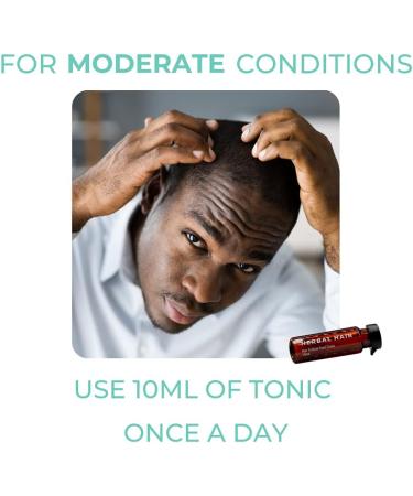 Herbal Hair Follicle Growth Oil | Advanced Herbal Tonic for Hair Regrowth | Natural Ingredients | Anti Hair Loss | Strengthen Hair | 10ml Travel Bottles - Buy Online on GoSupps.com