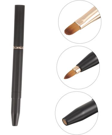 minkissy Retractable Lip Dual End Eyeshadow Lipstick Wands Concealer Brush Wand Travel Brush Tool Eyelash Applicator Brush Eyeliner Brush Smudge Stick Double Head Metal Miss - Buy Online on GoSupps.com