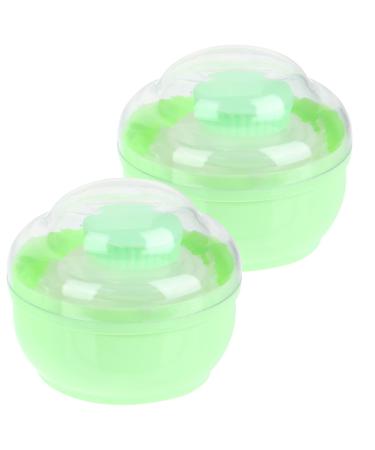 minkissy 4pi ces Bo te Poudre Pour R cipients Pratiques Pour Poudre Corporelle Conception Et Hygi nique