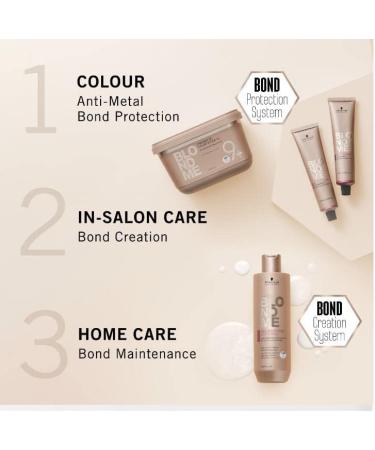 Schwarzkopf BlondMe Bleach & Tone Ash 60ml - Buy Online on GoSupps.com