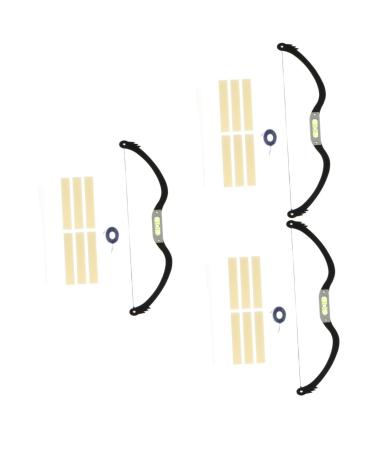 Beavorty 3pcs Bow Eyebrow Ruler Eyebrow Ruler Tool Measuring Tool Eyebrow Drawing Tool Set Eyebrow Trimming