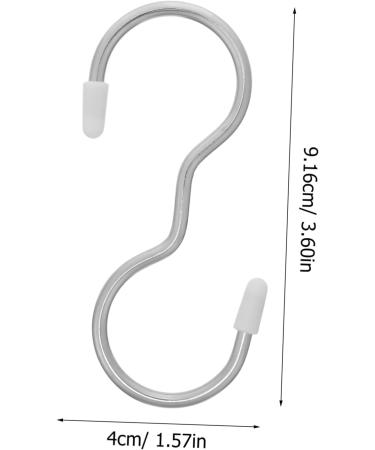 Alipis 3pcs Hook up Hangers Clothes Hanger Clothes Rack Towel Rack Coat Hooks Bathroom Door Stainless Steel - Buy Online on GoSupps.com