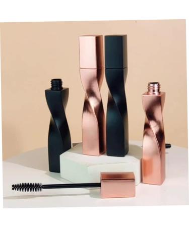 FOMIYES 4pcs Eyelash Brush Empty Tube Eyelash Mascara Tube Lash Applicator Bulk To Rotate Tubing Plastic Rose Gold 11.5x1.8cm - Buy Online on GoSupps.com