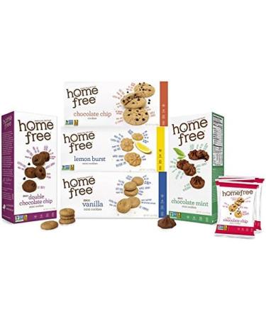 HomeFree Gluten Free Double Chocolate Chip Cookies 144g Boxes 6 Pack - Buy Online on GoSupps.com