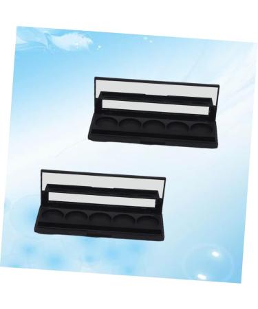 FOMIYES 5 Colors Eyeshadow Case 4 Pcs Eyeshadow Aluminum Tin Travel Makeup Accessories Packing Box Child Cosmetic Bracket - Buy Online on GoSupps.com