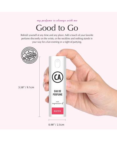 CA Perfume Amber Romance For Men & Women Fragrance Refillable Atomizer Sample Travel Size Concentrated Hypoallergenic Long Lasting Eau de Parfum Spray 0.33 Fl Oz/10ml-X2 - Buy Online on GoSupps.com