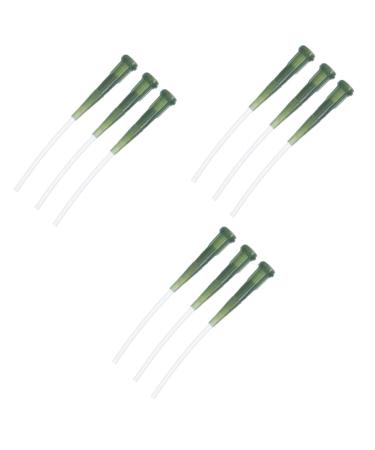MipCase 9 pieces hose feeding bird feeding with soft pointed food probes for pets bird feeding hose accessories for bird feeding xuanfeng Perlmutt baby plastic 0.7x6.4cmx3pcs as shown