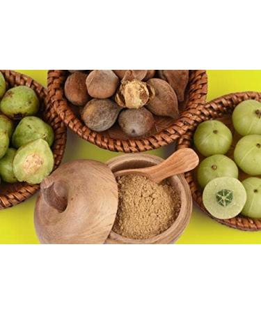Pure & Natural Triphala 60 Veg Capsules by Herbal Magic | Authentic Amla Haritaki Bibhitaki Formula | No Fillers & Preservatives - Buy Online on GoSupps.com