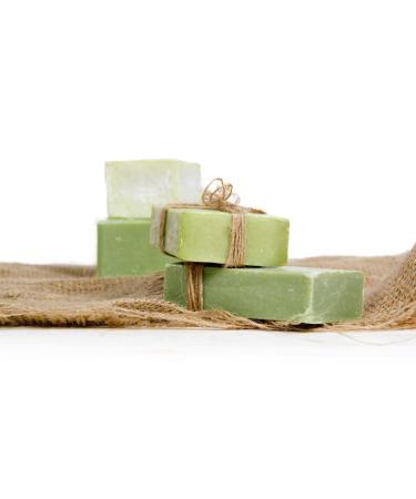 Buy 4X Nablus 100% Natural Green Olive Oil Soap | Handmade Glycerin for Hair & Skin - International Shipping Available - Buy Online on GoSupps.com