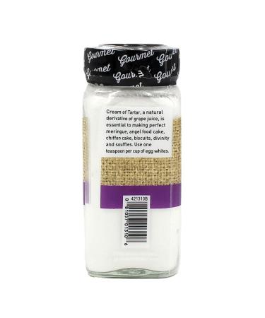 Spice Hunter Cream of Tartar Ground Seasoning 3.6 oz - Pure Quality and Flavor - Buy Online on GoSupps.com