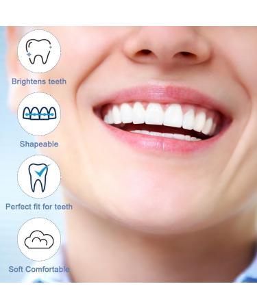 2 Pairs of Cosmetic Temporary Teeth Veneers - Artificial Dental Covers for Men & Women | Lightweight Plug-In Dentures - Buy Online on GoSupps.com