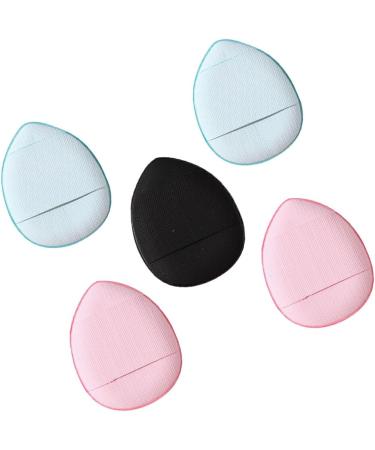 rongweiwang 5pieces for Ultimate Makeup Tool - Soft Sponge For Even And Natural Coverage Bottom Makeup Fit PU Cosmetic Accessories - Buy Online on GoSupps.com