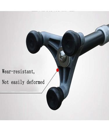 2 Pieces Anti Slip Quad Rubber Replacement Tip Base for Elderly Cane Walking Stick Crutches 7/8 Inches Family Present - Buy Online on GoSupps.com