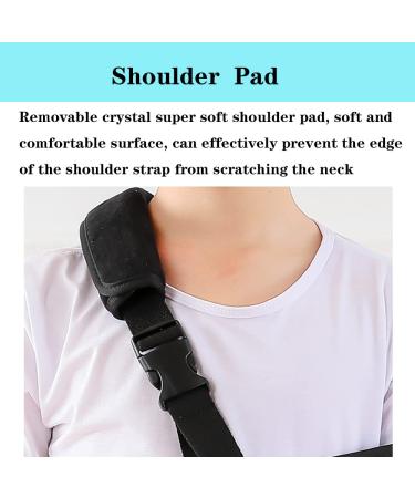 Kids Arm Sling Mesh Black Shoulder Immobilizer Brace for Children with Broken Shoulder, Elbow, Arm, Wrist Injury - Pediatric Toddler Girls Boys - Left/Right - Buy Online on GoSupps.com