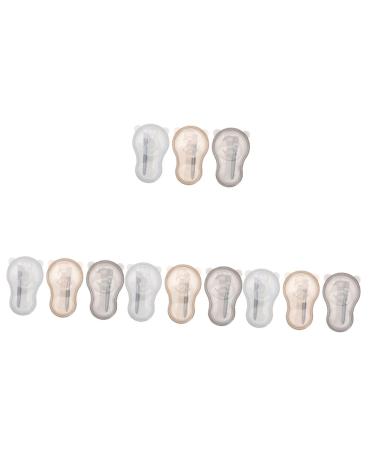 minkissy 12 Sets Bowl Brush Diy Tools Cream Brush Facial Spatula Measuring Spoon Diy Mixing Tool Silicone Lip Brush Facial Tools Pp Soft Fur Making Tools