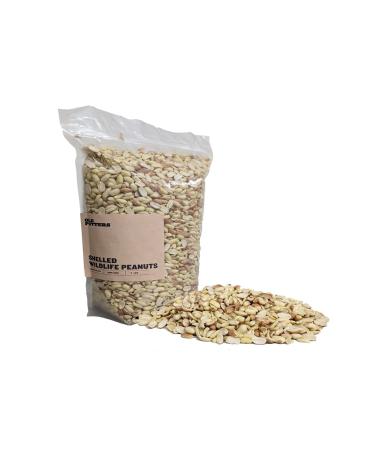 Old Potters Wildlife Shelled Peanuts, 5 lbs for Birds, Squirrels and Wildlife. USA Grown Non-GMO Raw Shelled Peanuts.