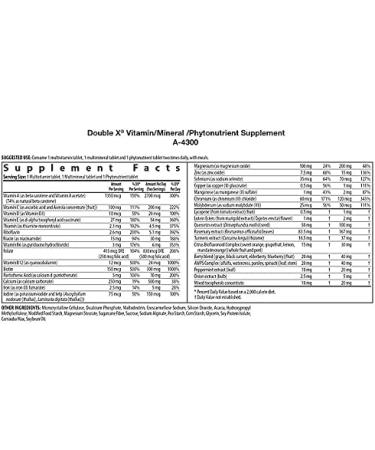 Nutrilite Double X Multivitamin 31-Day Refill - Premium Multivitamin for Daily Wellness - Buy Online on GoSupps.com