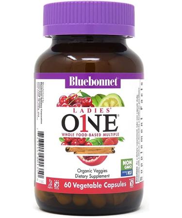 Bluebonnet Nutrition Ladies ONE Whole Food Multiple - 60 Veggie Capsules - Buy Online on GoSupps.com