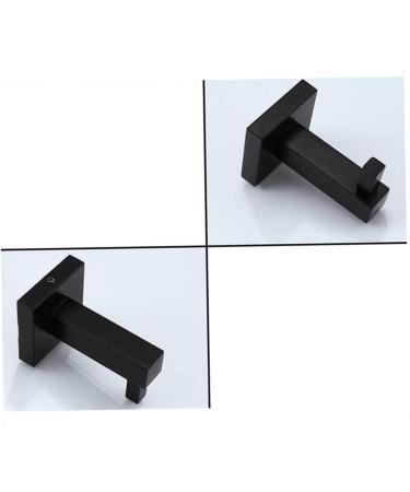 Cabilock Towel Hooks Wall Mounted Towel Holder Scarf Accessories Holder Hook up Matte Clothes Hook - Buy Online on GoSupps.com