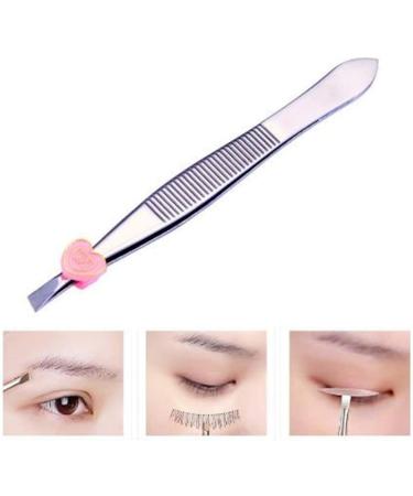 Eyebrow Clip Eyebrow Tweezers Eyebrow Tweezers Eyebrow Care Products Makeup Tool Hair Removal Easy to Use Storage Stainless - Buy Online on GoSupps.com