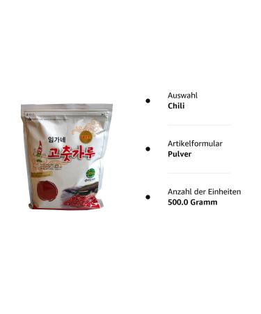 Buy Lim-Ga-Ne Korean Red Paprika Chili Powder for Kimchi 500g - Authentic Korean Spice for International Shipping - Buy Online on GoSupps.com