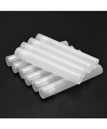 Healifty 10pcs 10ml Glass Essential Oil Roller Bottles - Stainless Steel Balls & Wooden Lids | Perfect for Essential Oils - International Shipping Available - Buy Online on GoSupps.com