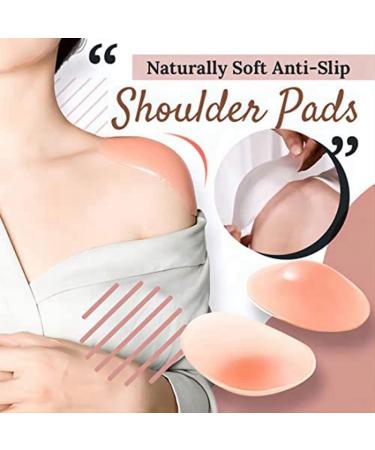 wemee Silicone Shoulder Pads for Womens Clothings Anti-Slip Shoulder Push-Up Pads Reusable Invisible Enhancer 2 Pair - Buy Online on GoSupps.com