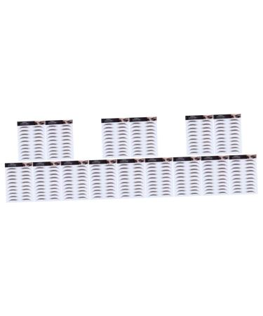 Ipetboom 15 Pcs Eyebrow Stickers Eyebrow Transfer Sticker Eyebrow Tool Eyebrow Trimming 6 Stickers