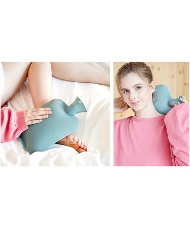 Maies Classic Hot Water Bottle - Durable PVC Heat Pocket with Knitting Cover | Perfect Winter Gift for Christmas & Birthdays - Buy Online on GoSupps.com