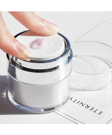 Delitless Airless Pump Dispenser 50ml - Refillable Travel Cream Bottle & Portable Ornament Container - Buy Online on GoSupps.com