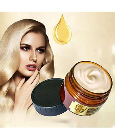60ml Magical Hair Treatment Mask - Repairs Damage in 5 Seconds - Deep Conditioner for Advanced Hair Care - Restore Elasticity and Bounce - Roots Treatment Essence - Buy Online on GoSupps.com