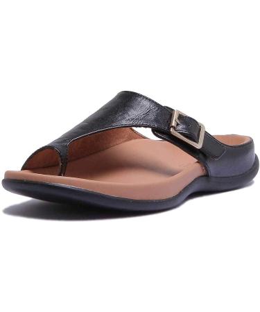 Strive Java Women's Comfort Sandals Black 6.5-7 | Arch Supportive & Comfortable - Buy Online on GoSupps.com