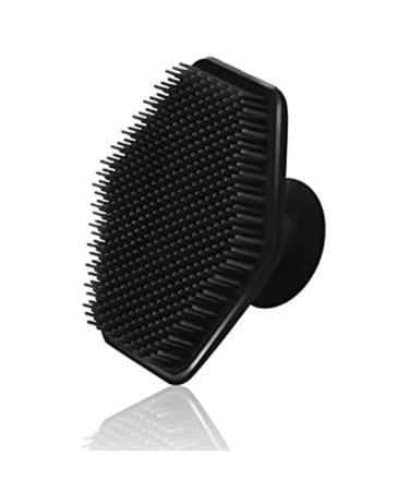 TORR 2 Silicone Facial Cleansing Brushes Soft Silicone Facial Cleansing Brush Facial Massage Cleansing Brush for Pore Cleaning Grey