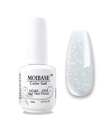 Diamond Silver Glitter Gel Nail Polish Soak Off UV LED Glitter Clear Nail Gel Polish Manicure Varnish DIY