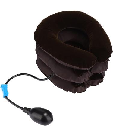 Buy Cervical Neck Traction Device for Instant Neck Pain Relief | 3-Layer Inflatable Support - Effective Pain Relief - Buy Online on GoSupps.com
