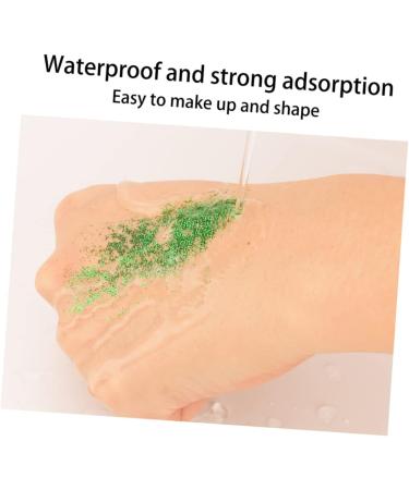 Beavorty Eyeshadow Stickers 3pcs Glitter Eyeshadow Palette green eye shadow makeup palettes green face glitter Miss set shine - Buy Online on GoSupps.com