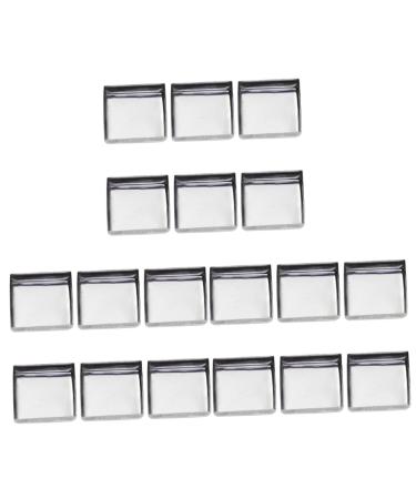 FOYTOKI 180 Pcs Pans for Eyeshadow Empty Eyeshadow Tins Makeup Tin Pans Empty Eyeshadow Pans Square Magnets