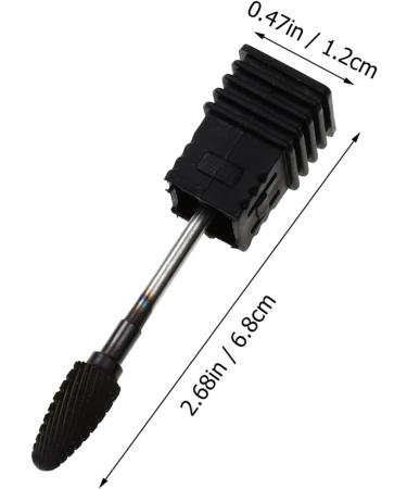 Housoutil Nail Polisher Acrylic Nail File Bits Nail Bits Manicure File Bit Nail Polishing File Manicure Replacement Bits Nail Drill Tips Tungsten Steel Cylinder Polishing Head - Buy Online on GoSupps.com