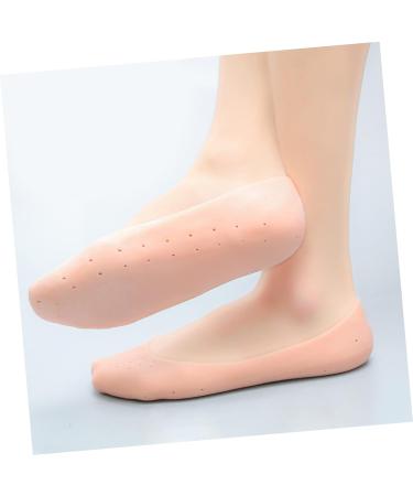minkissy 4 Pairs Silicone Feet Plantar Socks Silicone Gel Moisturizing Socks Foot Spa Socks Foot Lotion Socks Cracked Feet Socks Anti-Cracking Socks Stretchy Gel Socks Spa Corn L 19.5X9.5X1.5CM - Buy Online on GoSupps.com