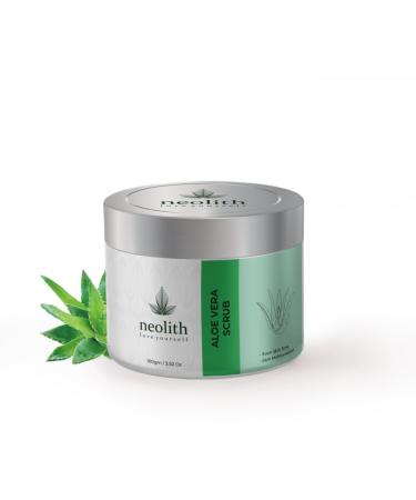 Aloe Vera Scrub With Almond Oil 100 Gm