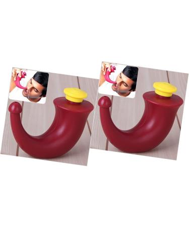 Healeved 2pcs Nasal Wash Kit - Kid-Friendly Neti Red Rinsing Yoga Cleanser for Sinus Relief - Adult Nose Pot Irrigation for Nasal Health - Buy Online on GoSupps.com
