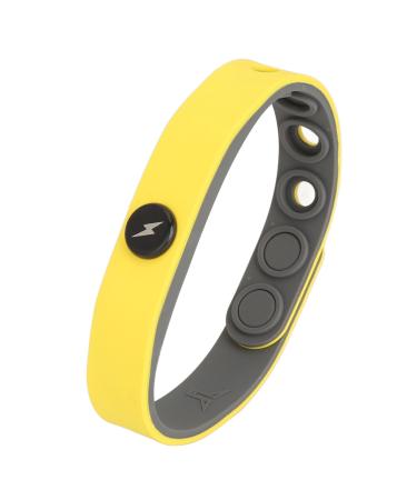 Elastic silicone sports arm tape increase energy remove static charging excellent skin-friendly material adjustable size easy to use versatile yellow